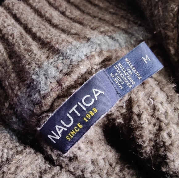 Brown Nautica Sweater - Picture 6 of 8
